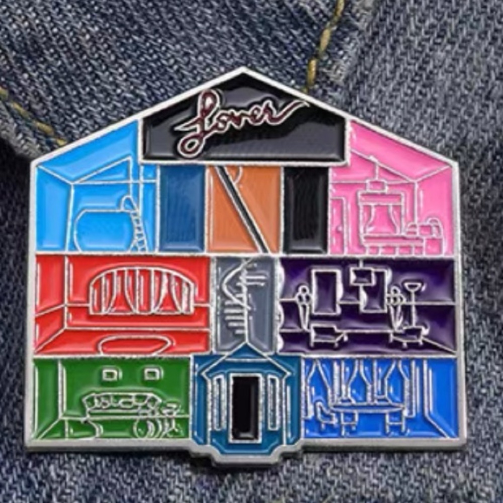 Taylor Swift Lover House Pin